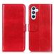 Samsung Étui Portefeuille avec Fermeture Magnétique - Rouge