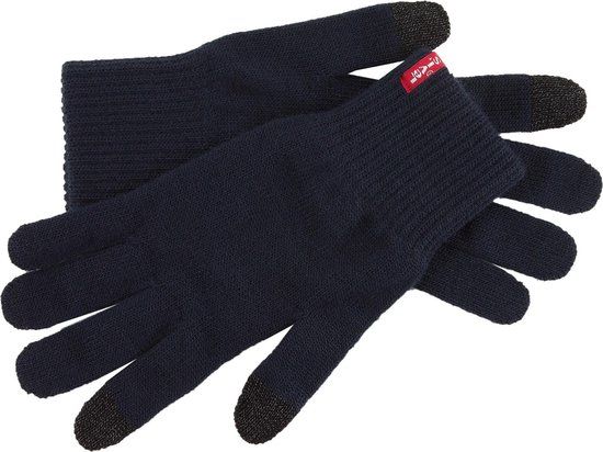 Levi's Ben Touch Screen Gloves - Maat S - Unisex - Blauw