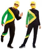 EUROCARNAVALES, SA Déguisement de conducteur de bobsleigh jamaïcain pour adultes
