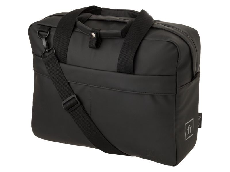 Fastrider Jaxx II Enkele Fietstas/Laptoptas Trend Click'nGo - Zwart - 14L
