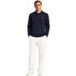 Lacoste Polo en maille Classic Fit bleu foncé, Faux-uni