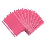 Oxford Snelhechter A4, van kunststof, roze, 10 stuks