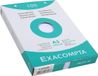 Exacompta etui 100 steekkaarten bristol geruit 5x5 geperforeerd 148x210mm - Wit