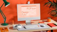 Logitech POP Icon Combo Toetsenbord en Muis - Wit