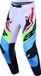 Alpinestars Supertech Dyna Motocrossbroek - Paars/zwart/groen - Maat 34