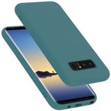 Cadorabo Hoesje geschikt voor Samsung Galaxy NOTE 8 in LIQUID GROEN