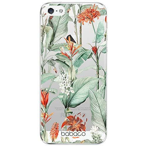 ERT GROUP iPhone 5/5S/SE Case - Babaco Flowers 048