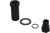 Horizon Aluminum Servo Saver Hub Set Black