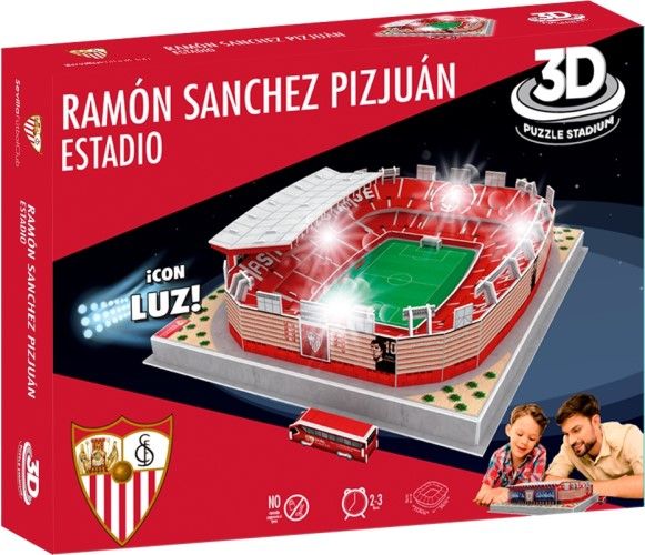 Kick Off Games Sevilla FC Puzzel 3D (13675) - Rood