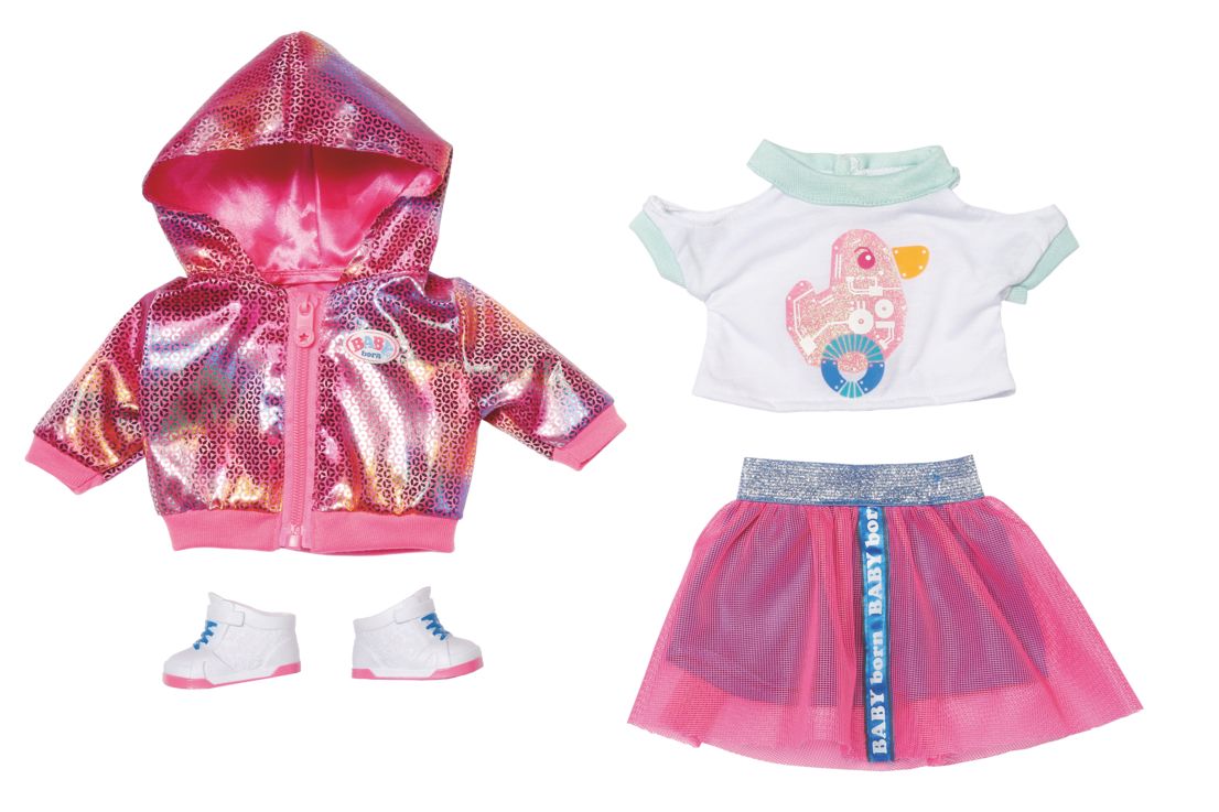 Zapf Creation BABY born City Deluxe-stijl 43cm Poppenkleding