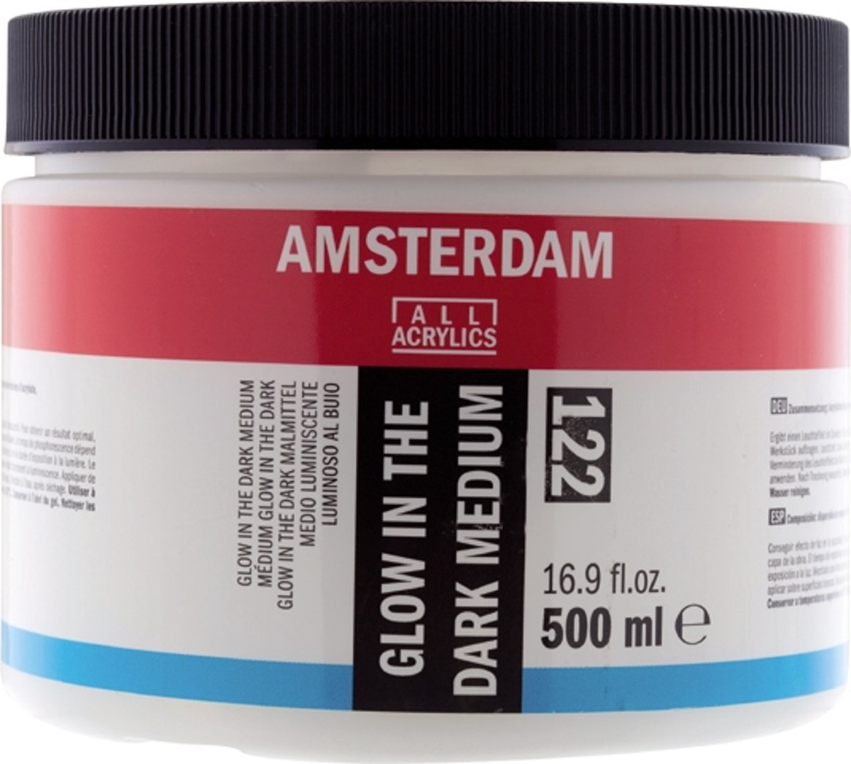 Amsterdam schildermedium flacon 500 ml - glow in the dark