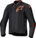 Alpinestars Viper Air V4 Motorfiets textiel jas Zwart/Rood M