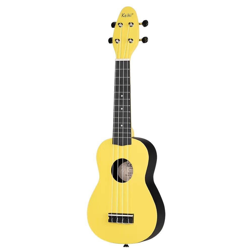 Ortega Keiki K2-LGR Soprano Ukulele Set - Lemon Grass