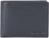 VALENTINO Leren portemonnee Karo Wallet Navy donkerblauw