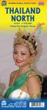 Thailand North: Topographische Karte