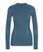 FALKE Wool-Tech Longsleeve sneldrogend wol functioneel shirt met lange mouwen dames blauw - maat XS