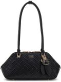 GUESS Sally Shoulder Satchel Black zwart