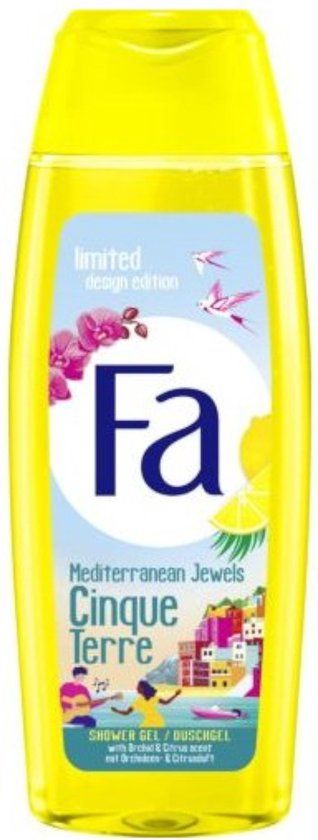 Fa Douchegel Mediterranean Jewels Cinque Terre Orchidee Citrus - 250ml