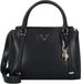 GUESS Daryna II Two Comp Satchel Black Zwart Handtas