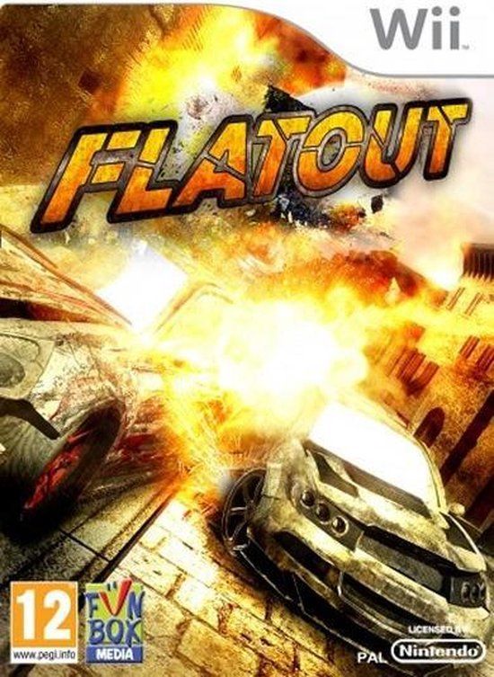 Funbox Flatout - Nintendo Wii - Race - 12+