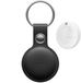 Mili MiTag Tracker Sleutelhanger Simili Leer Zwart