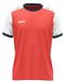 Jako Dynamic Shirt Korte Mouw Kinderen - Koraal / Wit / Marine | Maat: 152