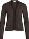VILA Dames Korte Fijngebreide Cardigan Stretch Gebreid Basic Vest Gezellige Jas zonder Sluiting VIRIL