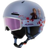 Alpina Zupo 2 Disney Set - Casque de ski et masque de ski pour Enfants - Frozen - 52-56
