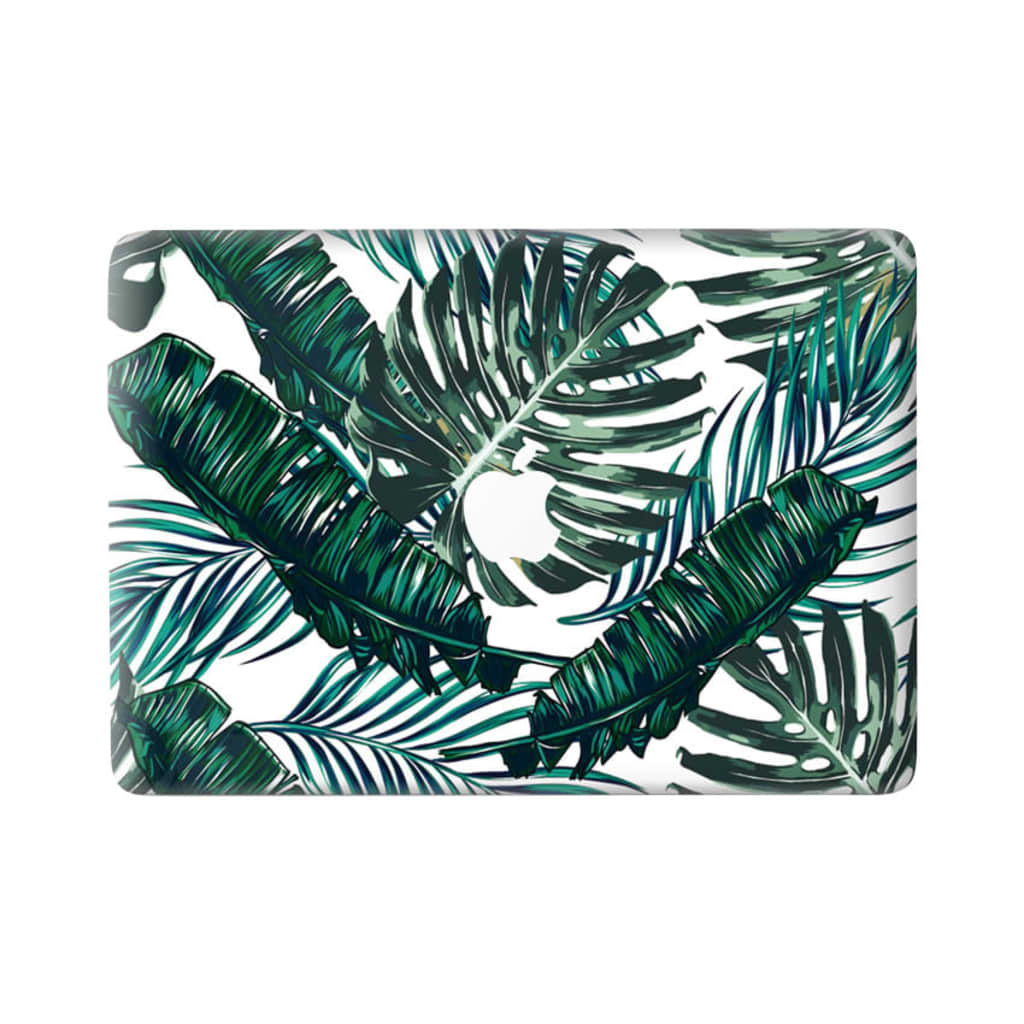 Lunso Vinyl sticker - MacBook Air 13 inch (2018-2019) - Green Leaves