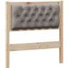 DESIGN IN Tête De Lit Autre Marron Et Taupe 80 Cm Bois Massif En Pin
