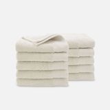 Walra Handdoek - Soft Cotton - Set van 10 - Hotel Kwaliteit - 100% katoen - 550 g/m² - 60x110 cm - Kiezel Grijs