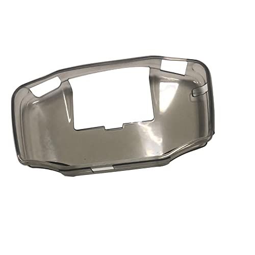 N.B. TPU transparante beschermhoes voor GBA Gameboy Advance, vervangende beschermhoes Shell (transparant grijs)