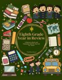 Eighth Grade Year in Review: A Memory Book and Keepsake Activity Journal for Teens