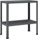 vidaXL Planttafel 100 x 40 x 80 cm Gepoedercoat staal Antraciet