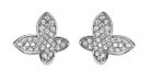 Orphelia ZO-7044 Oorstekers voor dames, 925 zilver, gerhodineerd, witte zirkonia, rond geslepen, Sterling zilver, Zirkonia