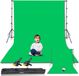EMART - Fotostudio Set - Greenscreen met Standaard - 2,6x3m Afmetingen