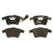 TRW AUTOMOTIVE GDB1721 Past.Fr.Ant Porsche Cayenne (955) | Compatibel met: VW TOUAREG