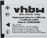 VHBW Batterie compatible avec BenQ T1260, T1460, P1410, S1410, S1420, W1220, W1240, S1430-appareil photo (660 mAh, 3,7 V, Li-ion)