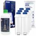 Aquaflow 6 filtre à eau, compatible avec DeLonghi, plus 500 ml détartrant ecoDecalk