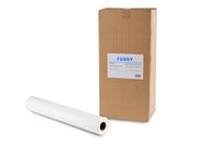 Grappige Funny 6 rollen cellulose-afdekrollen 60 cm wit PE gecoat