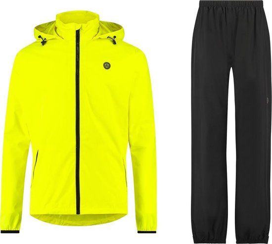 AGU GO Regenpak Essential Unisex - Geel - S