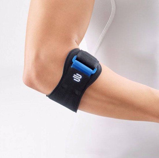 Bauerfeind EpiPoint Tenniselleboog Brace - Zwart