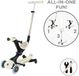 Globber GO UP DELUXE Kinderen Step met drie wielen Jongen/meisje Asfalt 50 kg 3 wiel(en) Zwart;Limoen