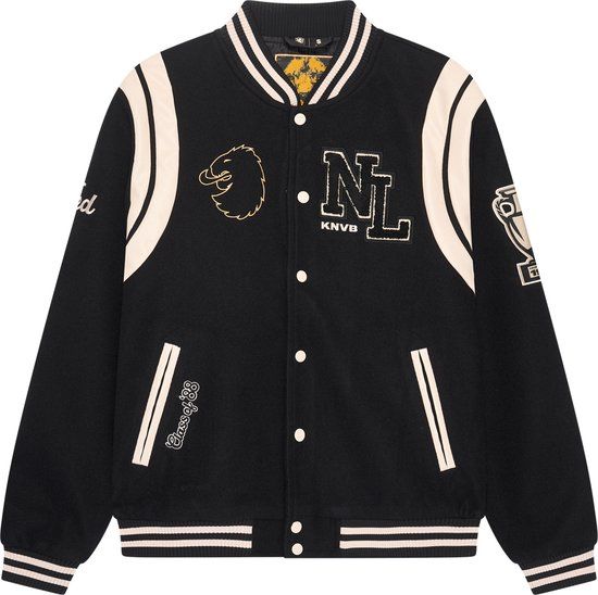 KNVB Nederlands Elftal Varsity jacket Zwart