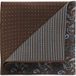 OLYMP Pochet marron, Motif
