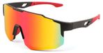 Omgoods - Lunettes de soleil de sport avec protection UV400 pour le cyclisme et la randonnée