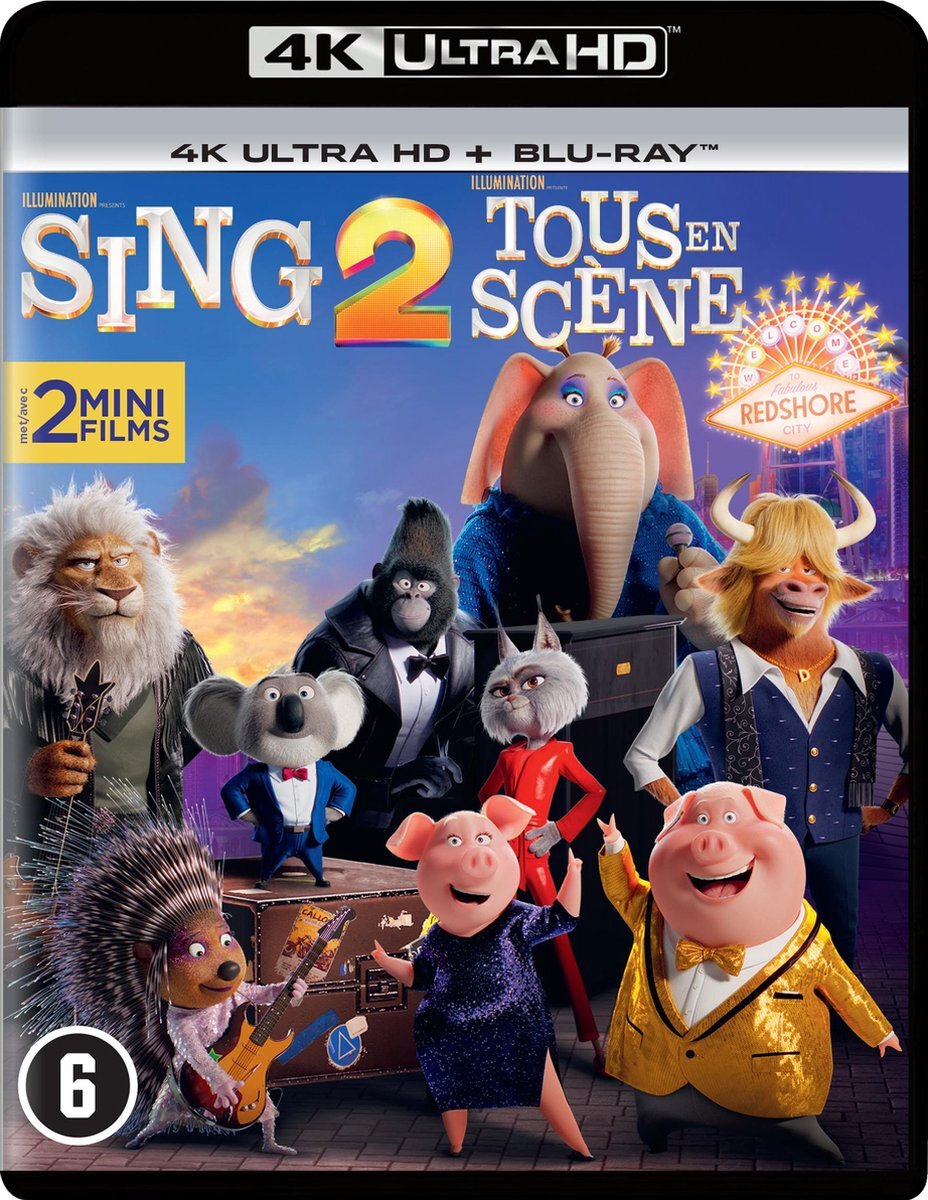 Warner Home Video Sing 2 (4K Ultra HD Blu-ray)