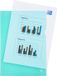 Oxford documenthoezen A4 transparant groen, 0,15mm PVC, 25 stuks