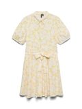 Vero Moda Blousejurk VMDICTHE Korte jurk Golden Haze Katoen M