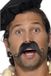 Merkloos 6x stuks Français déguisement fausse moustache/moustache adhésive - Auto-adhésif - Carnaval moustaches